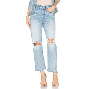 Levi wedgie straight jeans in LOST INSIDE -Sz 26